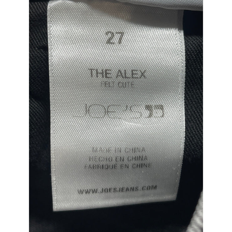 Joe's The Alex Women's Black Washed Gray High Rise Cut Off Denim Jeans Size 27