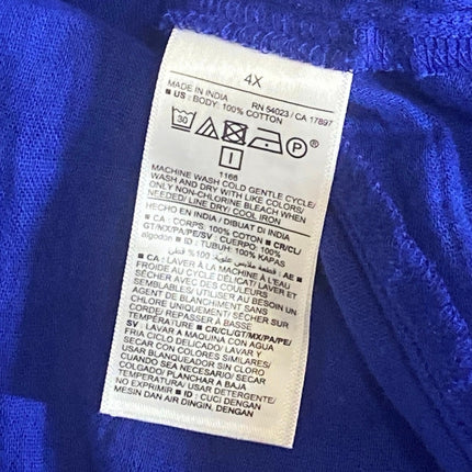 NEW Old Navy Poet Blue Puff Sleeve Mini Peasant Blouson Flare A-Line Dress Sz 4X