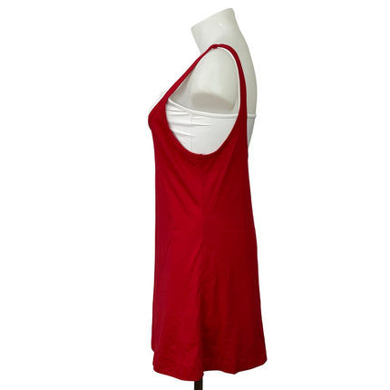 YPB Abercrombie & Fitch On The Go Red Sleeveless Cami Mini Tank Dress Size L