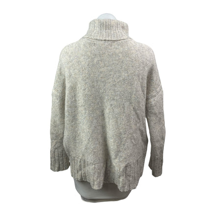 Philosophy Women's Gray Wool Long Sleeve Turtleneck Knit Sweater Top Size M