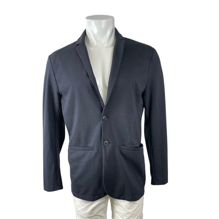 Jack & Jones Men's Black Long Sleeve Pocket Blazer Sport Coat Suit Jacket Size L