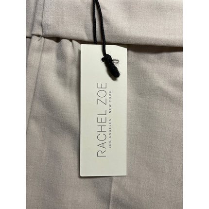 NEW Rachel Zoe Women's Gray High Waisted Straight Leg Trousers Pants Size S