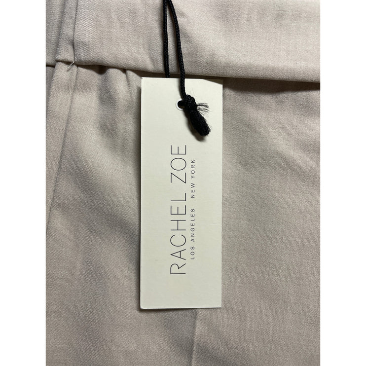 NEW Rachel Zoe Women's Gray High Waisted Straight Leg Trousers Pants Size S