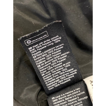 & Other Stories Women's Black Quilted Puffer Long Sleeve Oversize Jacket Size 10