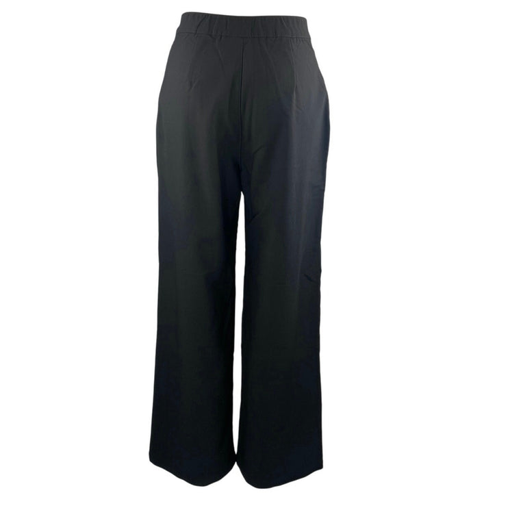 Social Tourist Women's Black Ultra High Rise Wide Leg Trousers Dress Pants Sz S