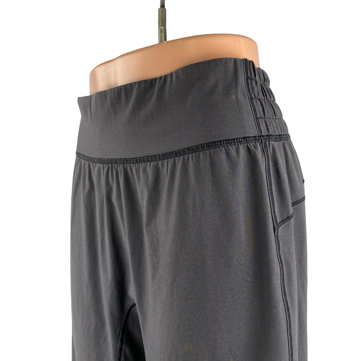 Lululemon Sun Setter Women's Dark Gray Yoga Workout Athletic Jogger Pants Size 6