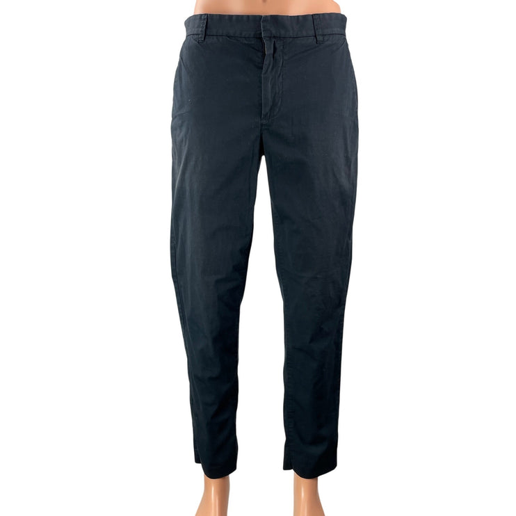 Everlane Men's Black High Rise Slim Fit Tapered Chino Khaki Trouser Pants 31x30