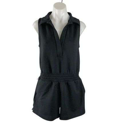 Abercrombie & Fitch YPB Your Personal Best NeoKnit Tank Polo Jumpsuit Romper M