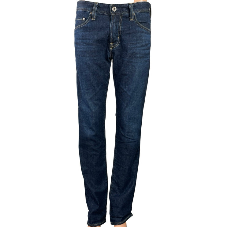 Adriano Goldschmied B-Type I Blue Dark Wash Slim Straight Denim Jeans Pants 29