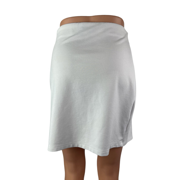 Aritzia Sunday Best Women's White High Waisted Pencil Mini Slip Skirt Size L