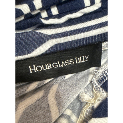 Hourglass Lilly Geometric Ikat Strapless Tube Bandeau Summer Maxi A-Line Dress S