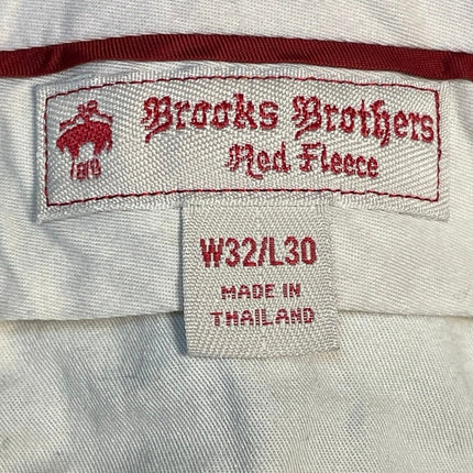 Brooks Brothers Men's Black Mid Rise Slim Straight Cropped Trousers Pants 32x30