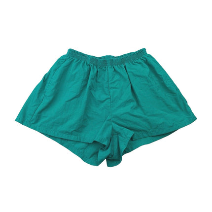 Urban Outfitters Urban Renewal Green Remnants Pull-On Elastic Waist Shorts Sz XS