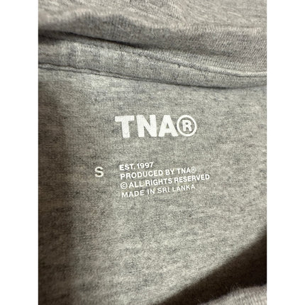 Aritzia TNA Women's Gray Crewneck Long Sleeve Casual Tee T-shirt Top Size S