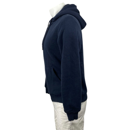 Michael Kors Men's Blue Long Sleeve Fleece Full Zip Hoodie Sweatshirt Top Size S