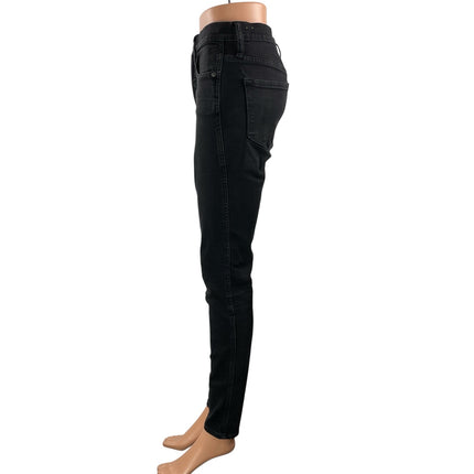 Madewell 10" The High Rise Skinny Women's Black Y2k Casual Denim Jeans Size 27