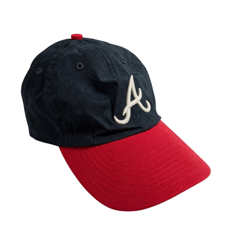 47 Brand Atlanta Braves MLB Red Black Embroidered Adjustable Baseball Cap Hat OS