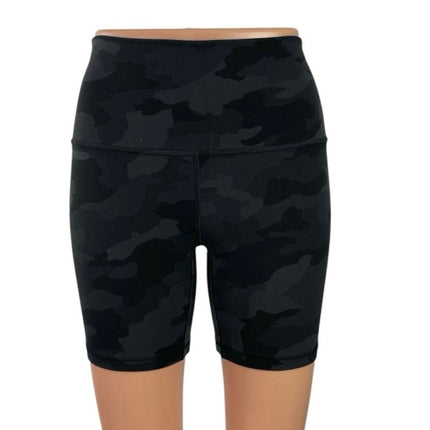 Lululemon Align Women's Camouflage Skinny Yoga Gym Athletic Activewear Shorts S