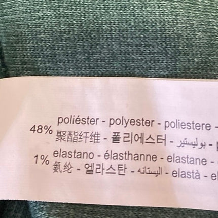 Zara Women's Green Knit Sleeveless Turtleneck Cami Sweater Vest Tank Top Size S