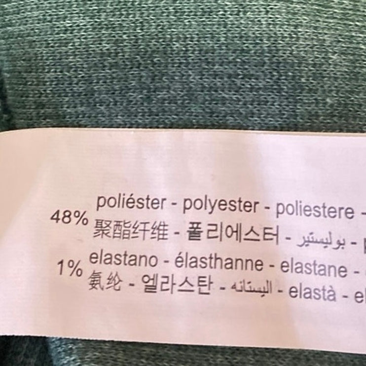 Zara Women's Green Knit Sleeveless Turtleneck Cami Sweater Vest Tank Top Size S