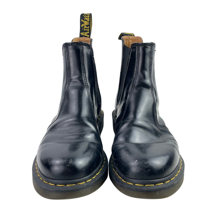 Dr. Martens 2976 Bex Mens Black Smooth-leather Contrast Stitch Chelsea Boots 10