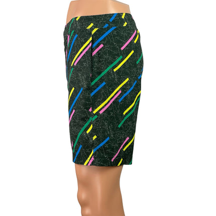 Chubbies The Galaxy Drivers Men Multicolor Geometric Print Swim Trunks Shorts S