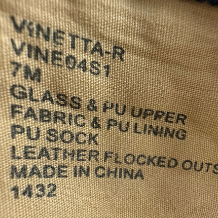 Steve Madden Vinetta Women's Black Rhinestone Studded Mary Jane Ballet Flats 7M