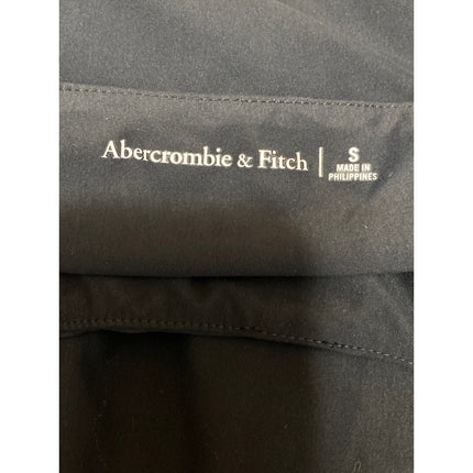 Abercrombie & Fitch Black Sleeveless Square Neck Thong Tank Bodysuit Top Size S