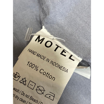 Motel Women's Gray Cargo Pocket High Rise Mini Athletic Utility Cargo Skirt XS