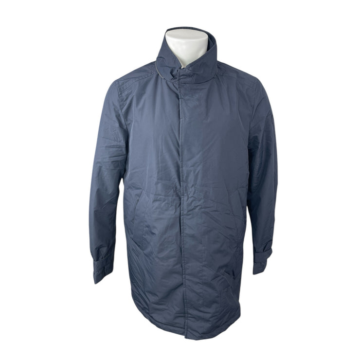 Paul & Shark Yachting Typhoon 20000 Gray Hoodie Windproof Zip Up Coat Jacket L