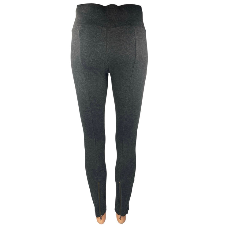 Copper Key Gray Mid Rise Skinny Activewear Fitness Workout Yoga Leggings Pants 7