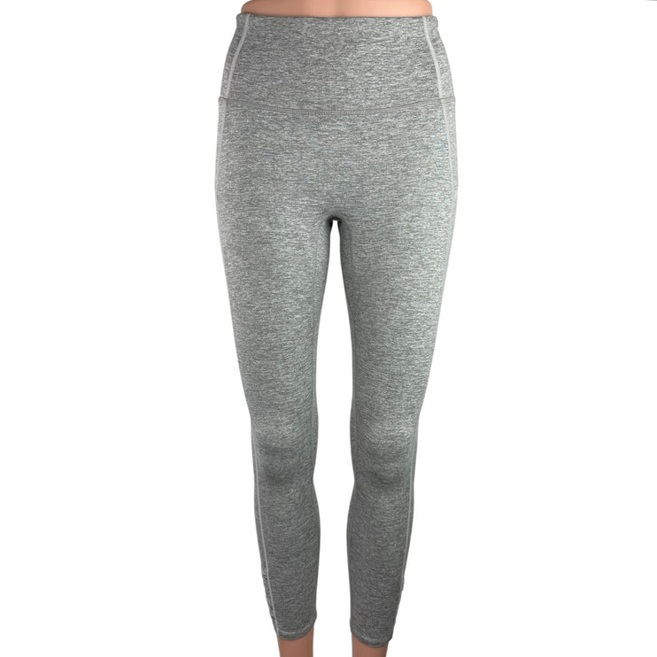 Free People Movement Women's Heathered Gray Athletic Yoga Workout Leggings Sz S