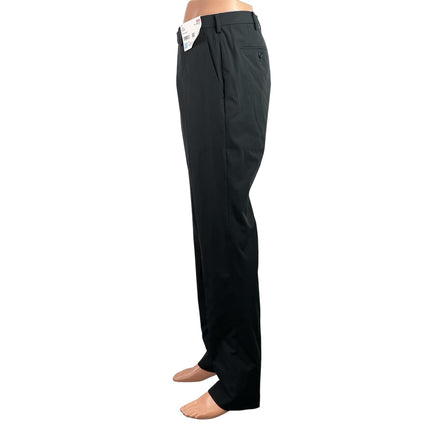 NEW Uniqlo AirSense Men's Gray High Waisted Straight Leg Trousers Dress Pants 33