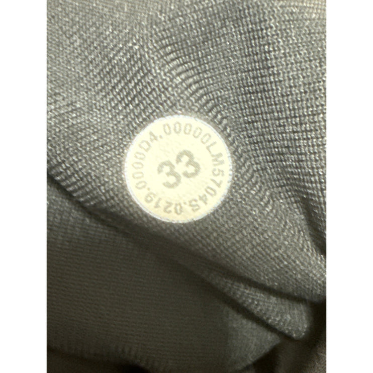 Lululemon Men's Black High Rise Straight Tapered Chino Trousers Dress Pants 33
