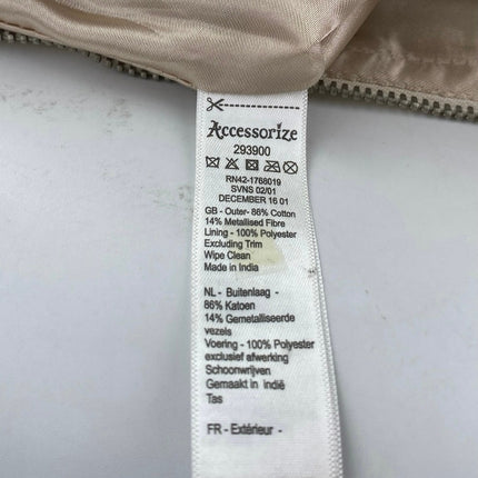 Accessorize London Multicolor Floral 3D Evening Clutch Wristlet Pouch Handbag OS