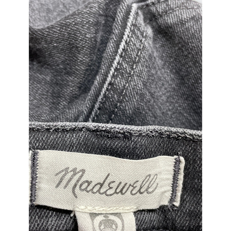 Madewell Perfect Vintage Womens Black High Rise Wide Leg Denim Jeans Pants Sz 26