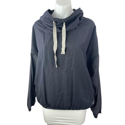 Free People FP Movement Women's Black Hoodie Hooded Sweatshirt Top Size M/L