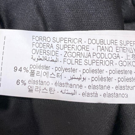 Zara Blue Black Colorblock Strapless Tube Bandeau Mini Bodycon Dress Size S