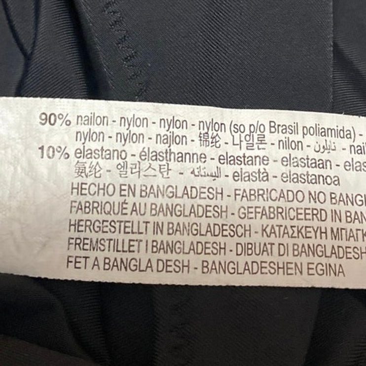 Zara Women's Black Sleeveless Stretch Slim Fit Thong Bodysuit Tank Top Size S