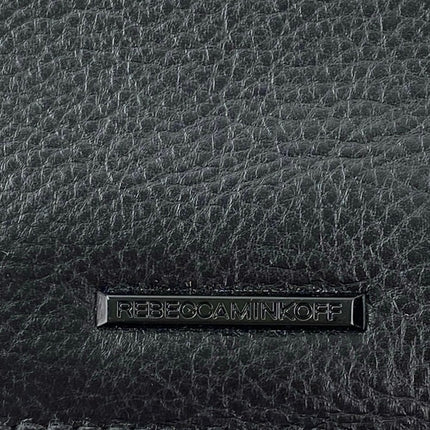 Rebecca Minkoff Chevron Quilted Love Chain Crossbody Clutch Purse Handbag OS