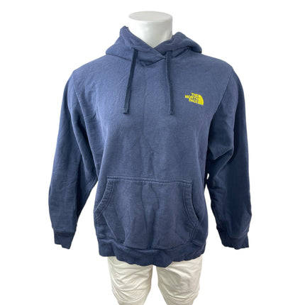 The North Face Blue Long Sleeve Active Sports Hoodie Hooded Sweatshirt Top L/G