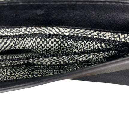 Rebecca Minkoff Love Quilted Leather Women's Black Chain Lock Crossbody Handbag