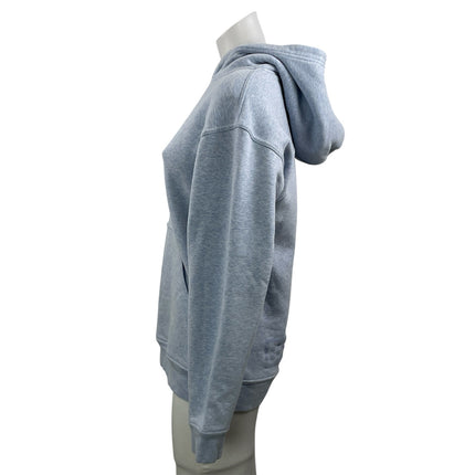Lululemon Women's Blue Fleece Hoodie Hooded Pullover Sweatshirt Top Size 4