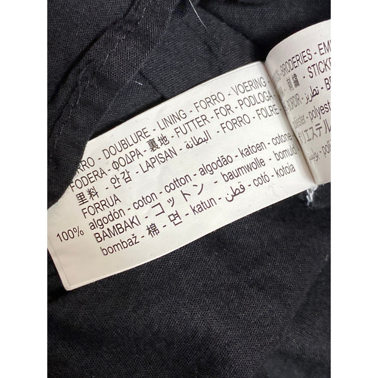 Zara Women's Black Eyelet Embroidered Sleeveless Cami Camisole Mini Tank Dress L