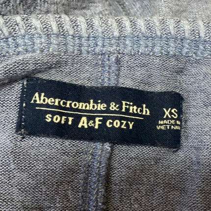 Abercrombie & Fitch Women's Blue Long Sleeve V Neck T Shirt Tee Top Size XS