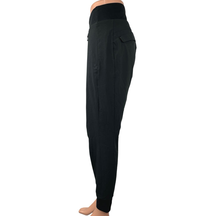 Athleta Women's Black Activewear Pull On Stretch Workout Sweat Pants Jogger Sz 0