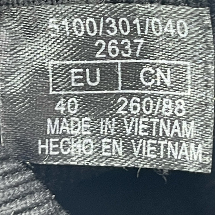 Zara Women's Black Stretch-Knit Pointed Toe Slip-On Heeled Sock Ankle Boot Sz 9