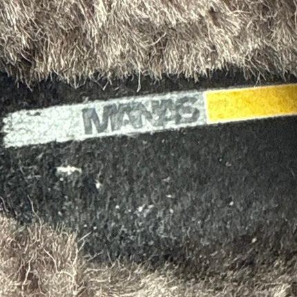 Manas Women's Brown Suede Sherpa Fold Over Buckle Strap Zip Snow Boots 38 US 7.5