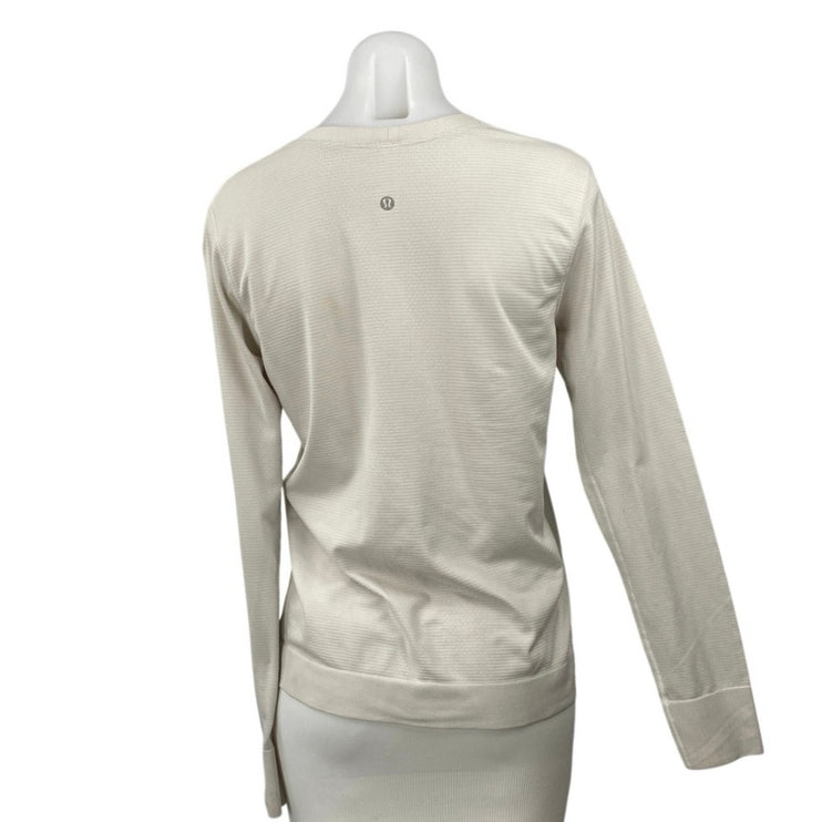 Lululemon Crew Neck Long Sleeve Gym Athletic Activewear Sweater Sweatshirt Top M