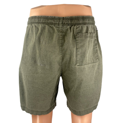 Goodfellow & Co Men's Army Green Elastic Waist Drawstring Casual Shorts Size M